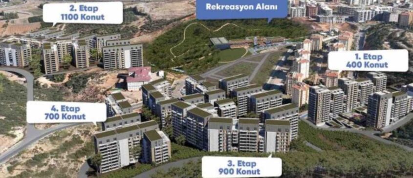 Büyükşehir Belediyesi’nden 25 bin sosyal konut projesi